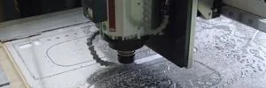 Laser cutting operation