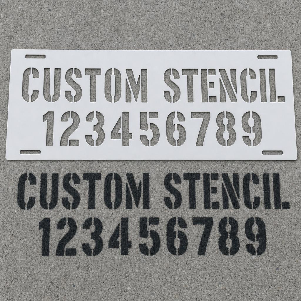 PVC Stencils